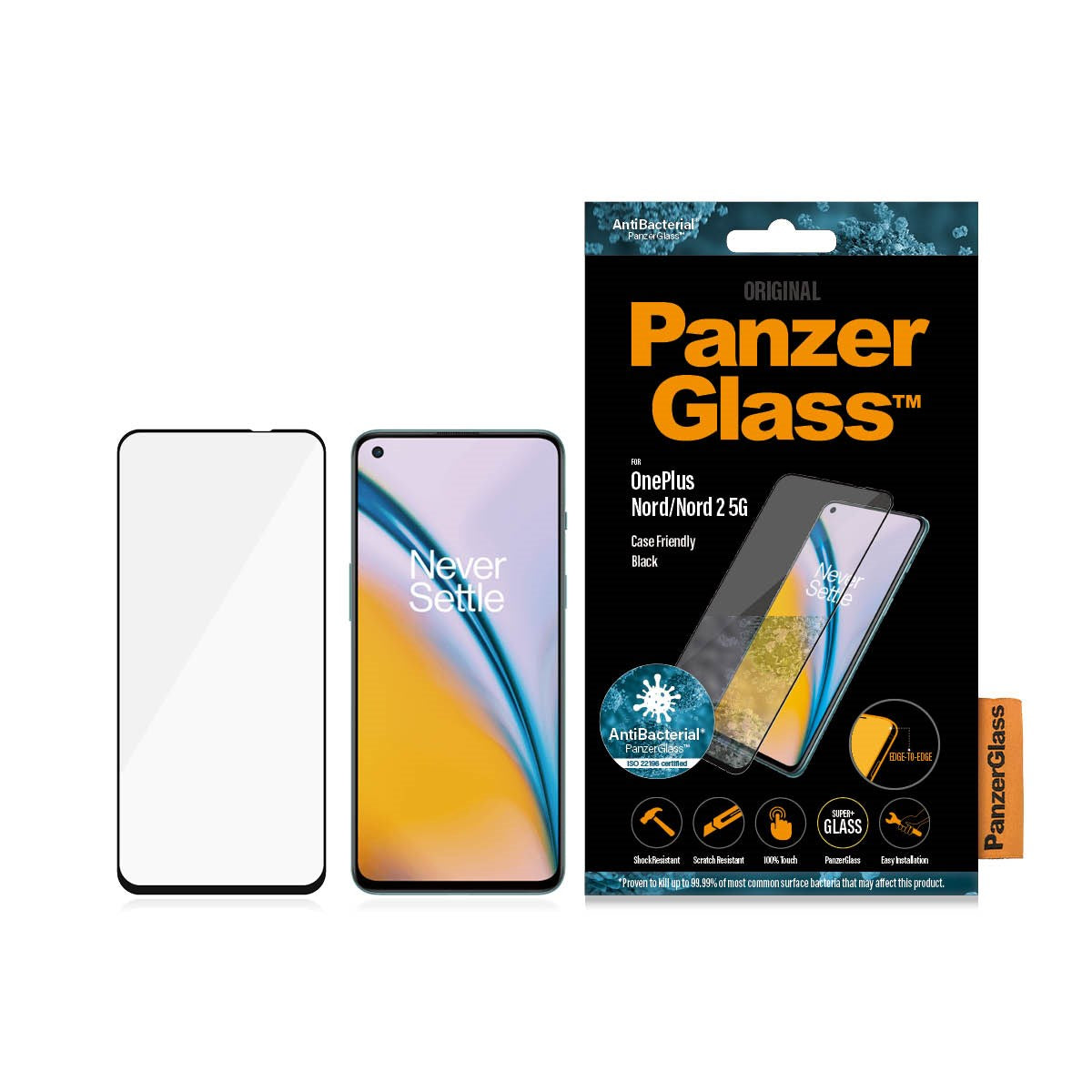 PanzerGlass® Displayschutz OnePlus Nord